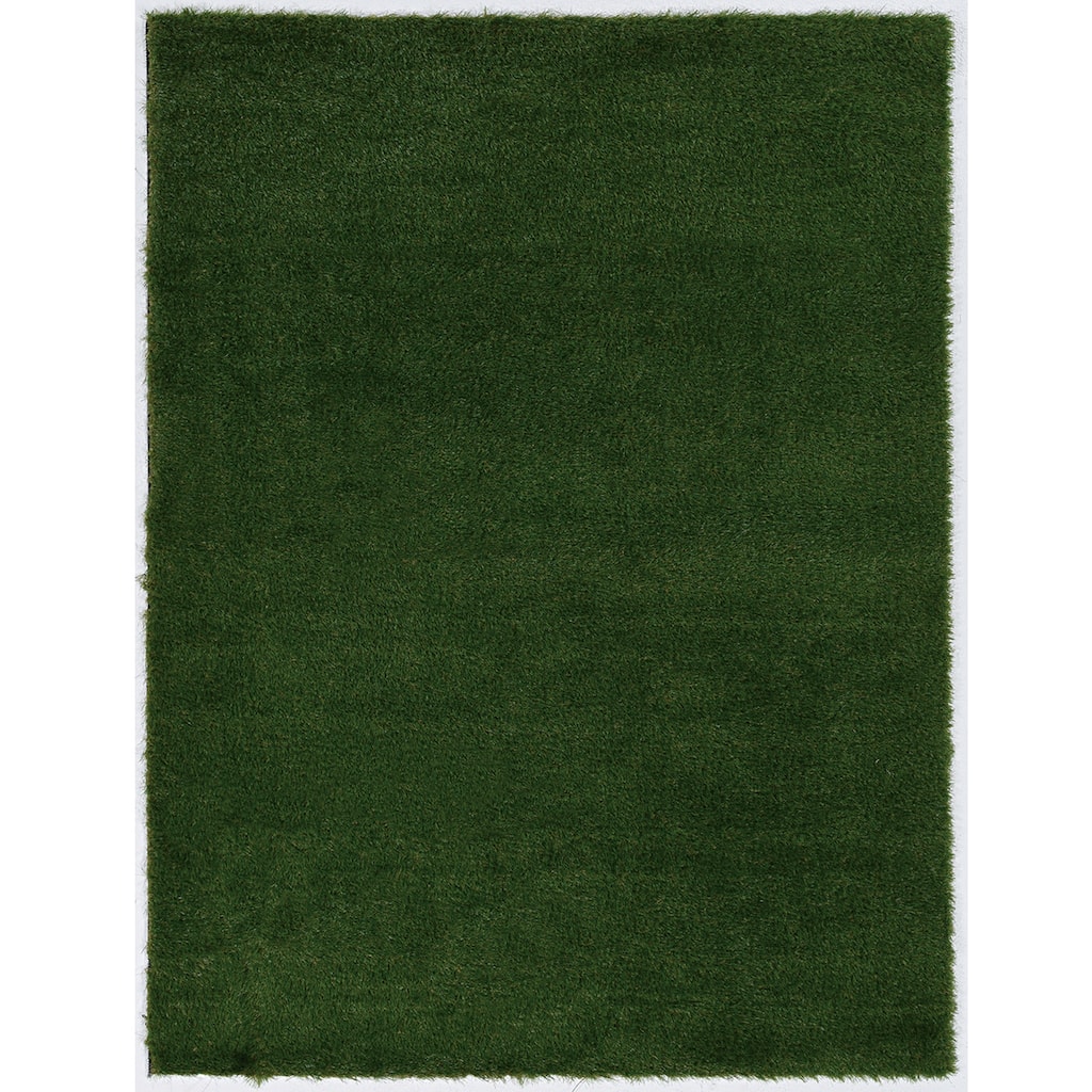 Foss Floors 6x8 Rugged Green Turf Area Rug - 6' x 8'