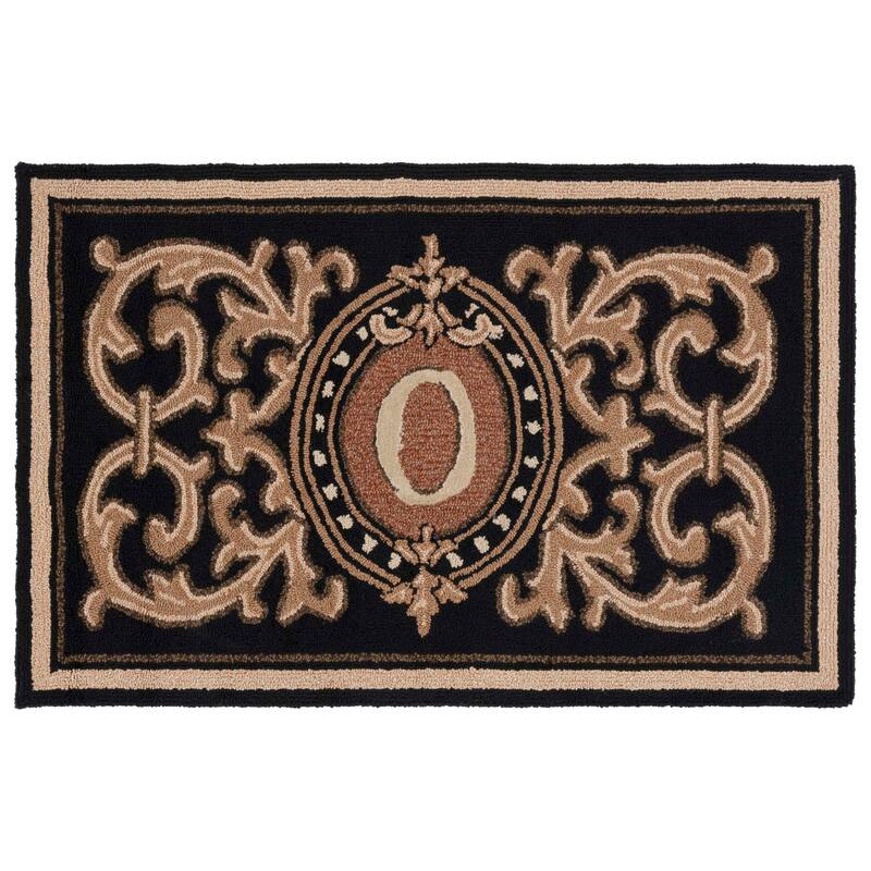 SAFAVIEH Handmade Monogram Bruneta Casual Rug