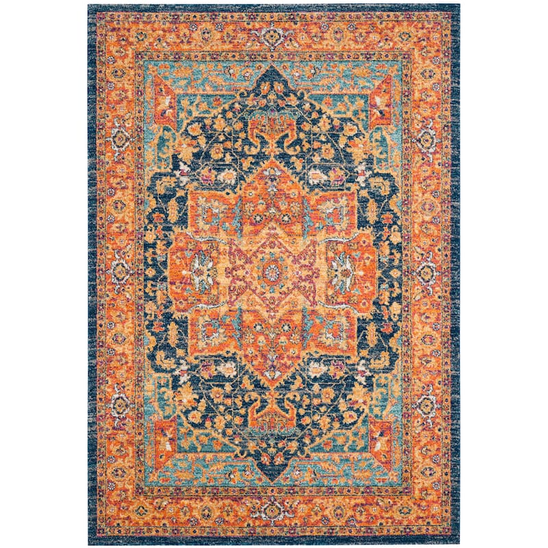 SAFAVIEH Evoke Spasenka Vintage Boho Medallion Rug