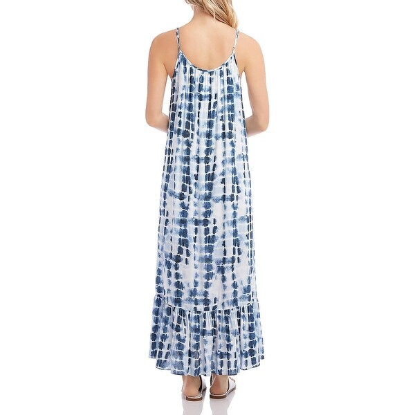 karen kane tie dye maxi dress