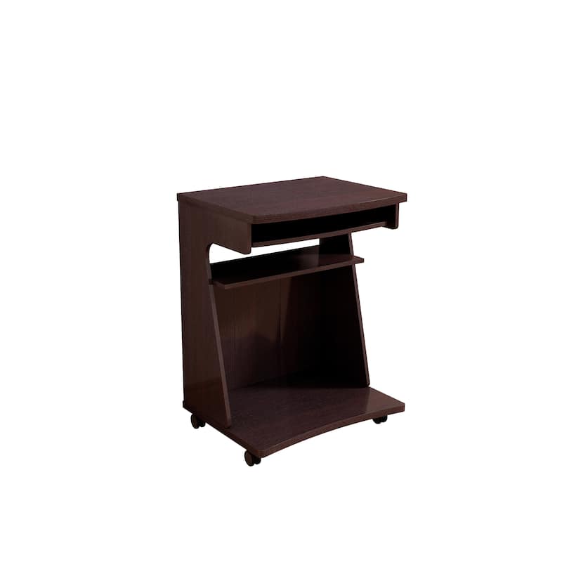 Kitchen Cart with Gliding Shelf and Locking Castor Wheels