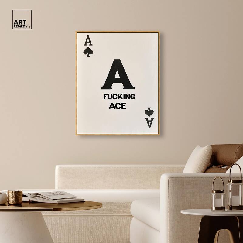 Ace Canvas by Art Remedy