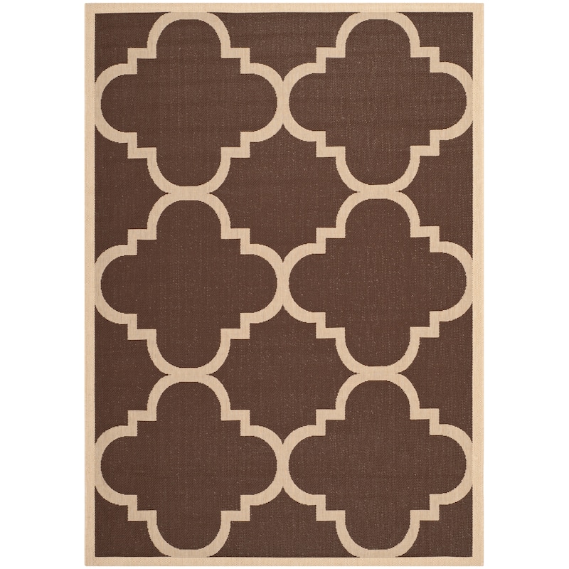 SAFAVIEH Courtyard Hafiza Indoor/ Outdoor Waterproof Patio Backyard Rug