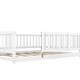 preview thumbnail 20 of 102, Montessori Floor Bed with Fence Guardrail and Removable Door Toddler Floor Wood Bed Frame for Kids Boys Girls Children's Room