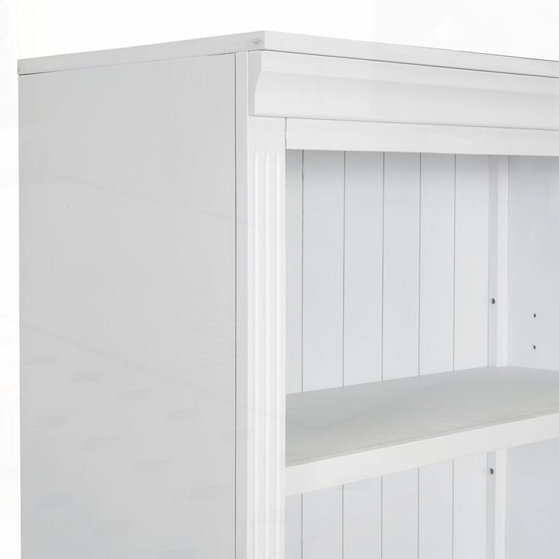 5-Tier Decor Bookshelves with Adjustable Shelves