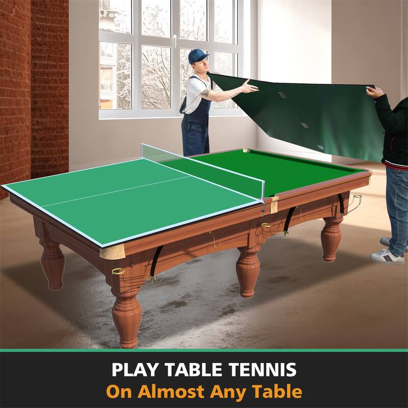 7*4ft Mid-Size Ping Pong Conversion Top Foldable,Table Tennis Table Top