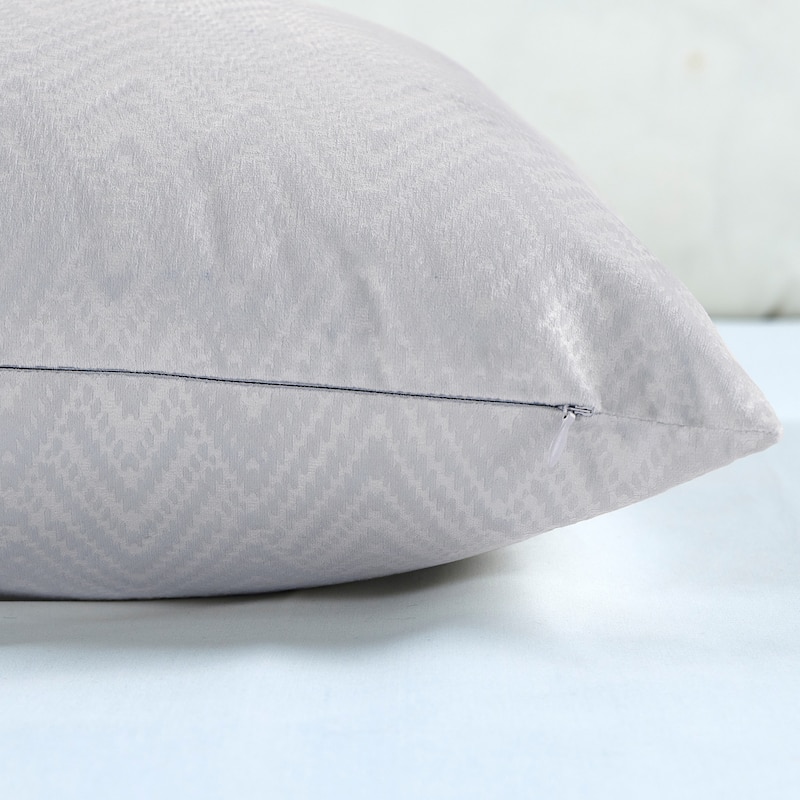 Tonopah Ikat Velvet Throw Pillow Cover Set, NO INSERT