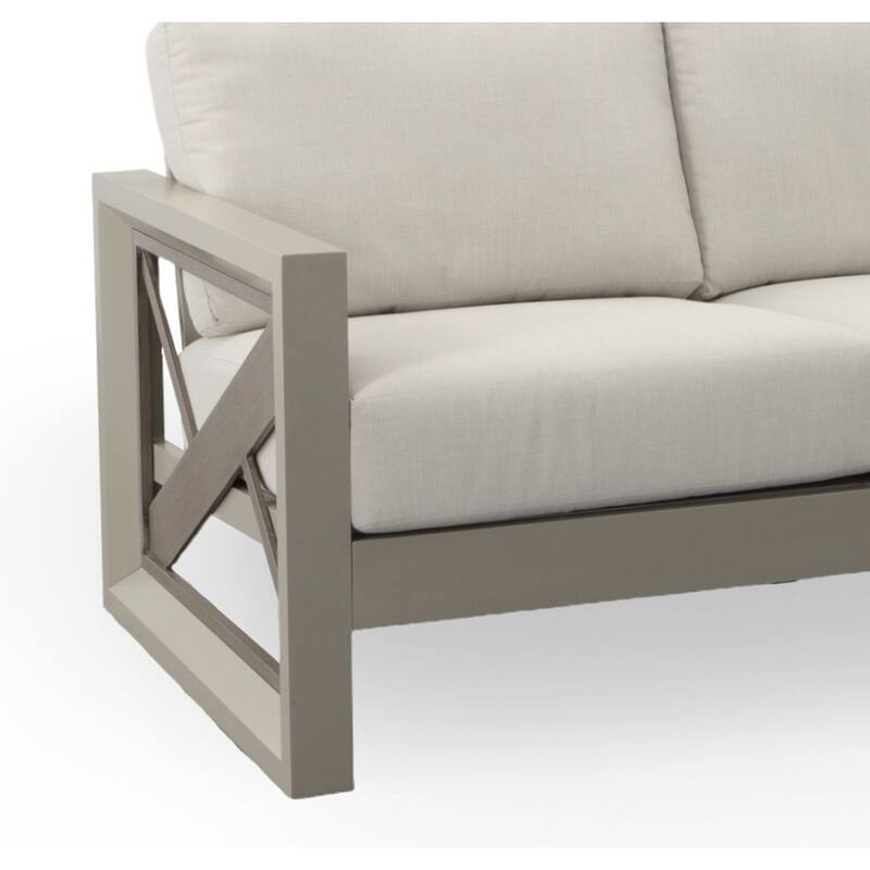 Diglur 2-Piece Outdoor Lounge Set, Gray