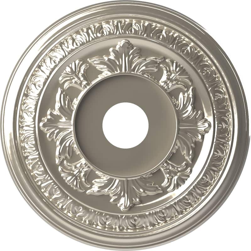 3 1/2" Inside Diameter - Baltimore Thermoformed PVC Ceiling Medallion