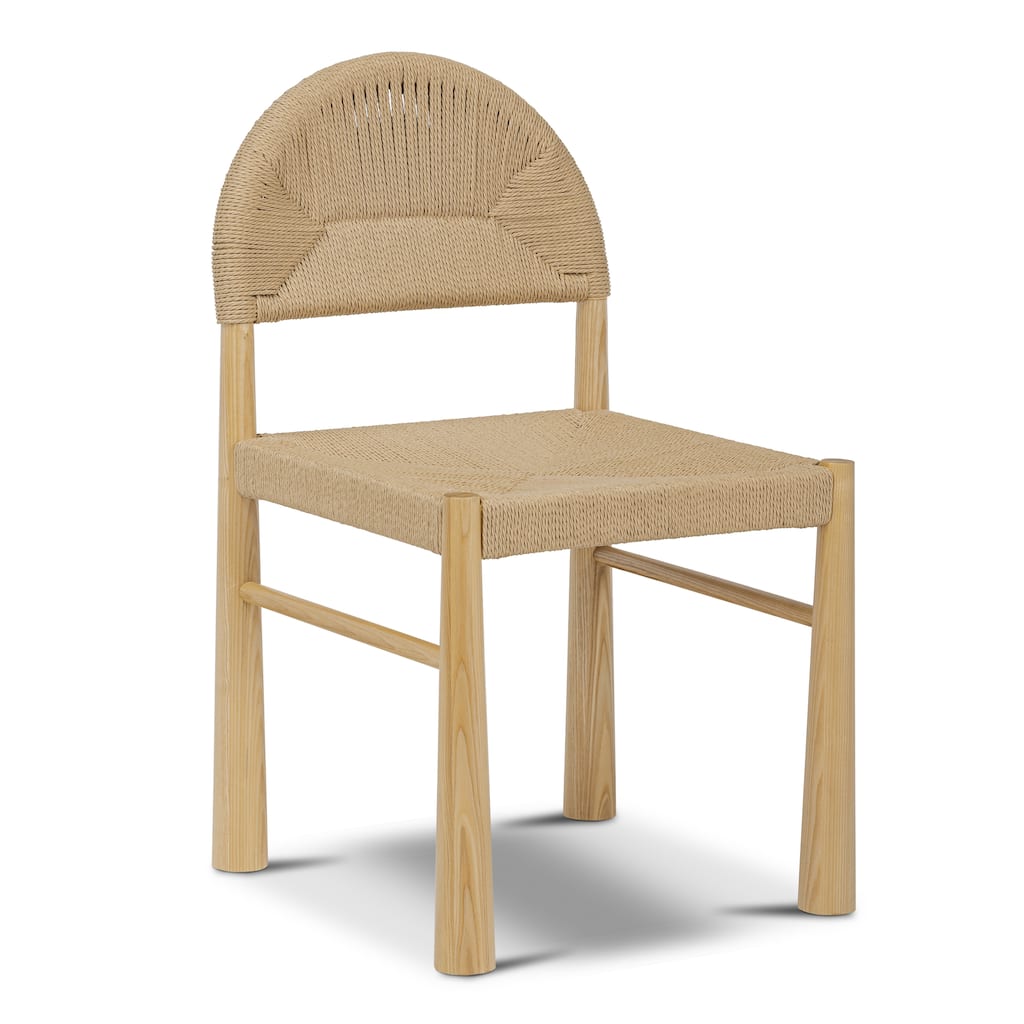 Poly and Bark Calgary Dining Chair in Natural