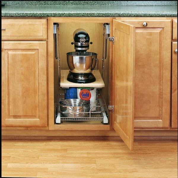 Shop Rev A Shelf Ras Ml Hd Ras Ml Series 12 Base Cabinet Heavy