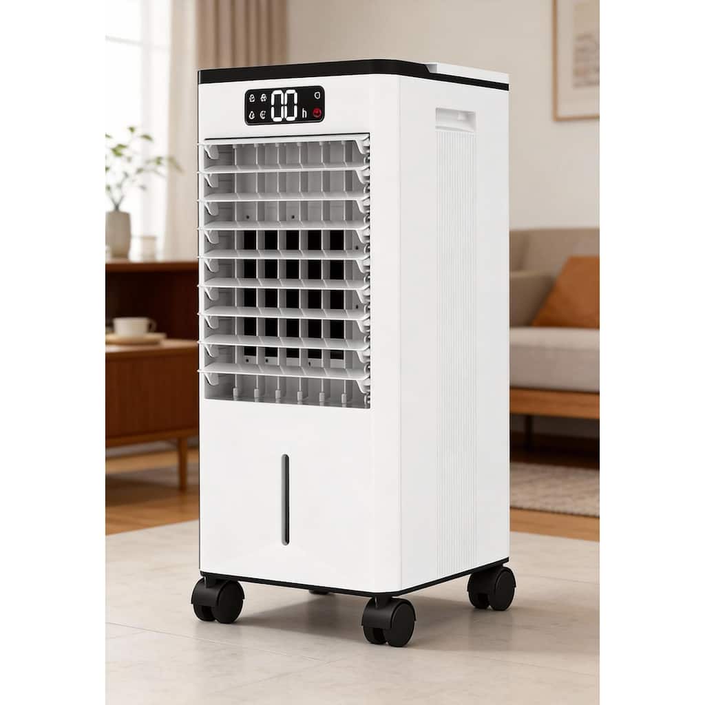 1.84 Gal Evaporative Air Cooler,3 Speeds & 3 Mode, with Ice Packs