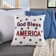 preview thumbnail 3 of 2, Mina Victory Holiday Pillows Quotes & Sayings Throw Pillow