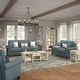 preview thumbnail 12 of 37, Coventry 61W Loveseat by Bush Furniture