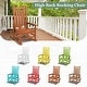 preview thumbnail 27 of 110, Modern High-Back Rocking Adirondack Chair All Weather