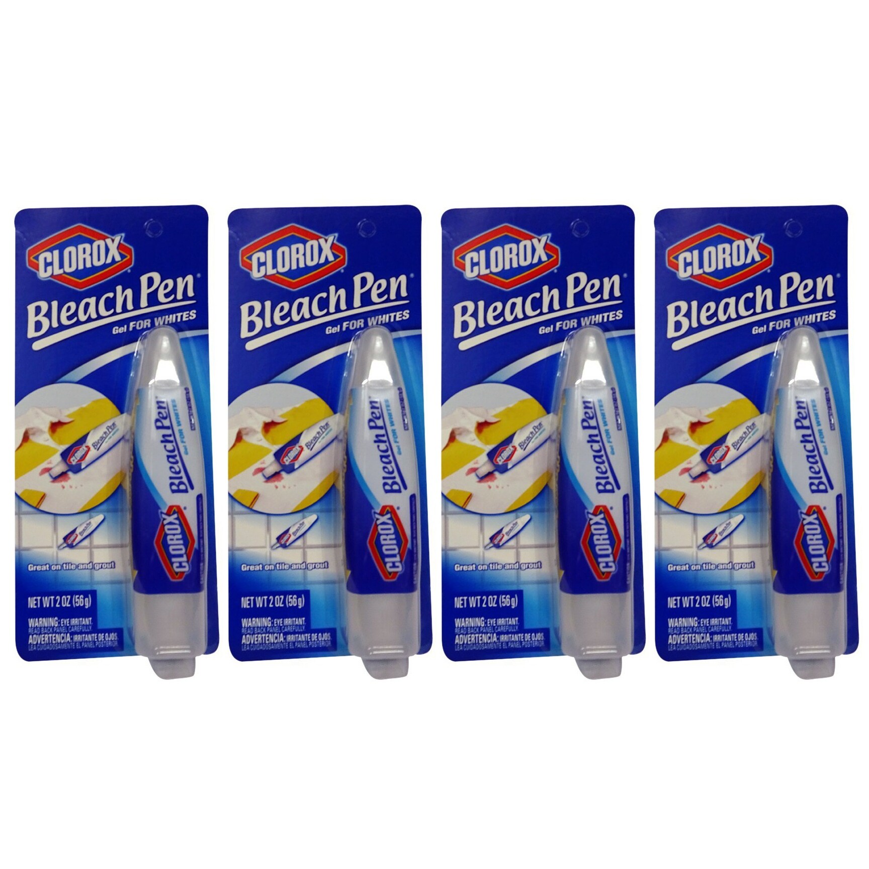 Shop Clorox Bleach Pen Gel For Clothes 4 Pack 2 Ounces Overstock