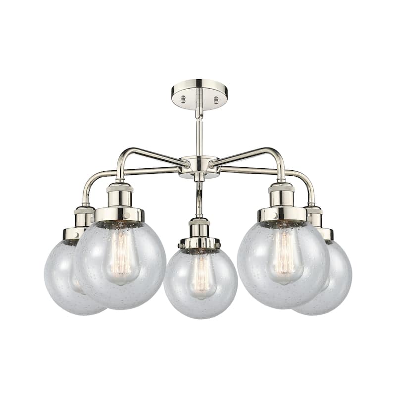 Innovations Lighting Beacon - 5 Light 24" Stem Hung Chandelier