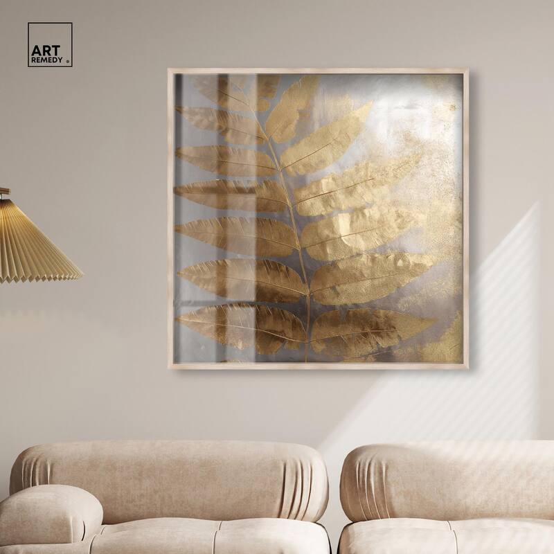 Golden Canopy (II) Shadowbox by Art Remedy