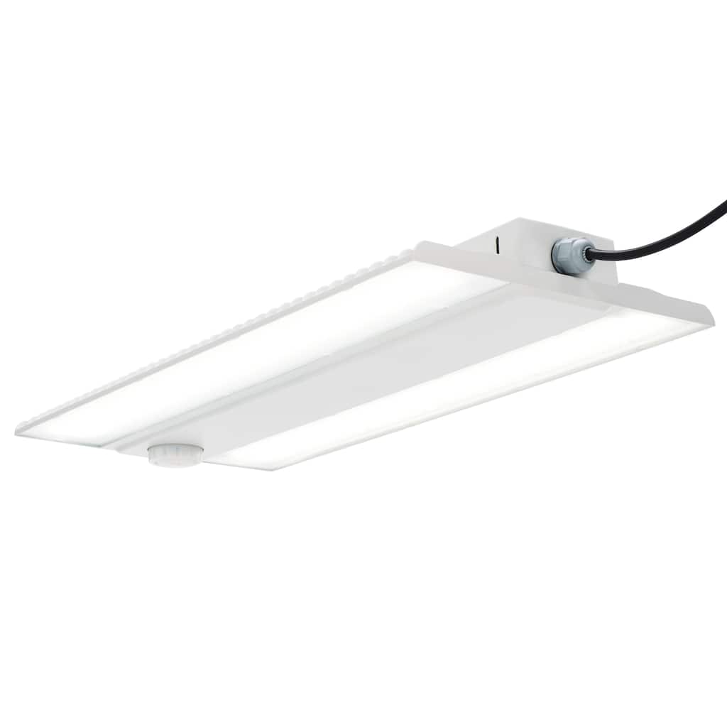 SAFAVIEH Commercial Lighting LED Wide High Bay with Sensor 300w - 11"W x 23"D x 2"H