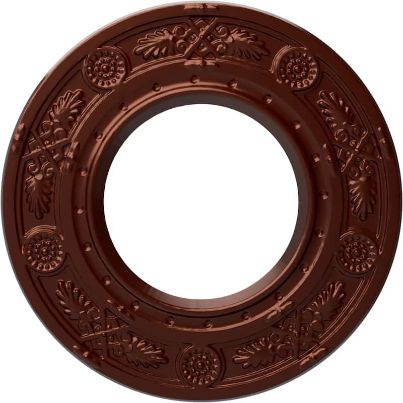 8"OD x 3 7/8"ID x 1/2"P Daniela Ceiling Medallion