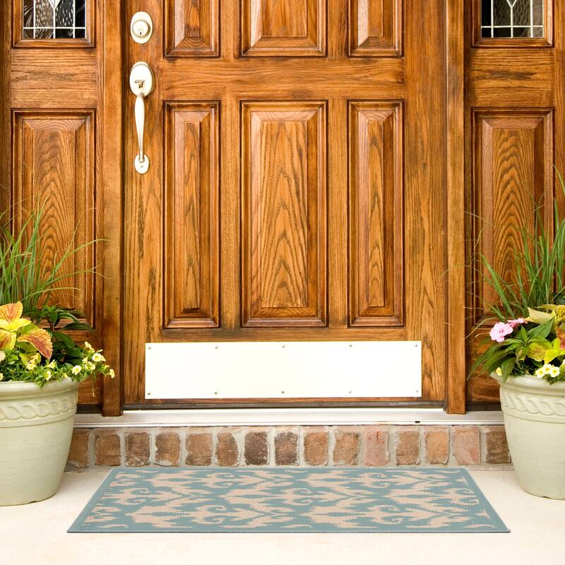 SAFAVIEH Courtyard Nortrun Rug - 2' x 3'7" - Aqua/Beige