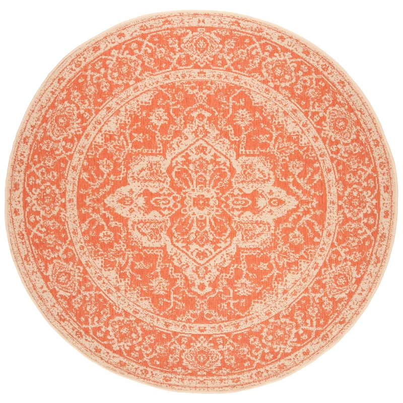 SAFAVIEH Linden Louann Indoor/ Outdoor Waterproof Patio Backyard Rug