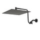 preview thumbnail 14 of 16, YASINU 12" Rain ShowerHead with Adjustable Extension Arm Matte Black