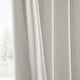 preview thumbnail 24 of 40, Exclusive Fabrics Simply Faux Linen Curtains - 2 Panels - Light Filtering Window Curtains