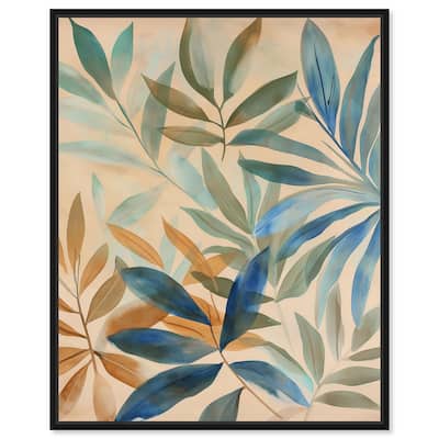 Leaf Labyrinth I Canvas by Art Remedy