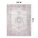preview thumbnail 3 of 79, World Rug Gallery Vintage Bohemian Machine Washable Non Slip Area Rug
