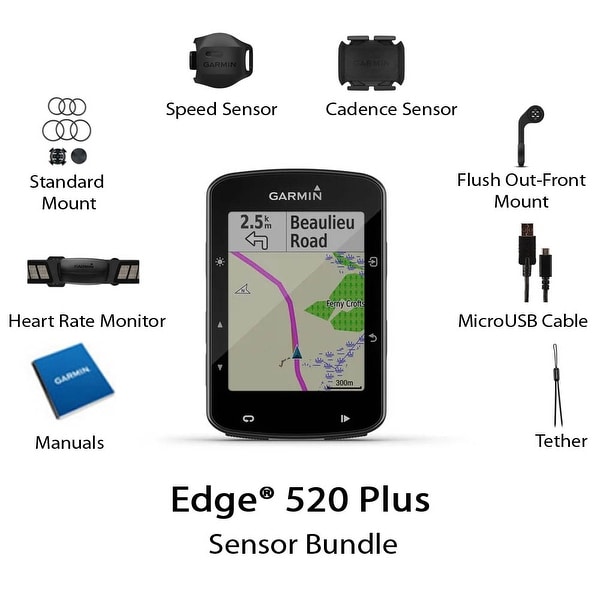 garmin edge 520 plus speed sensor