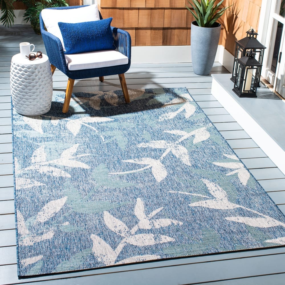 SAFAVIEH Courtyard Rula Indoor/Outdoor Waterproof Patio Backyard Rug