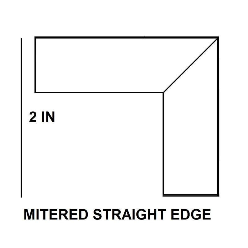 Willow Collections 36 x 22 Charlotte D Right Offset Sink Bathroom Vanity with Countertop