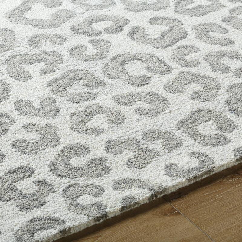 Desirae Casual Abstract Wool Area Rug
