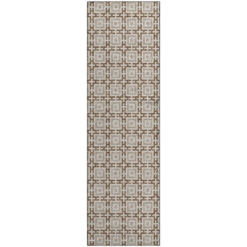 Premium Washable Super Soft Modern Mosaic Mayfield Rug