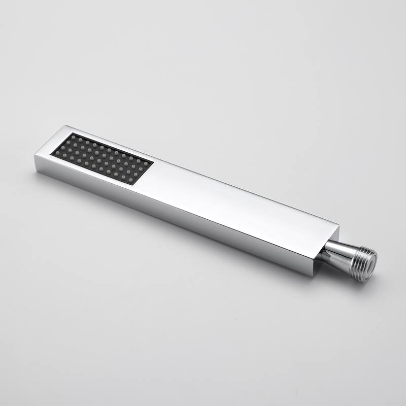 High Flow Waterfall Double Handle Roman Tub Faucet with Diverter and