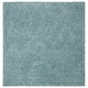 preview thumbnail 95 of 140, SAFAVIEH August Shag Solid 1.2-inch Thick Area Rug 11' Square - Aqua