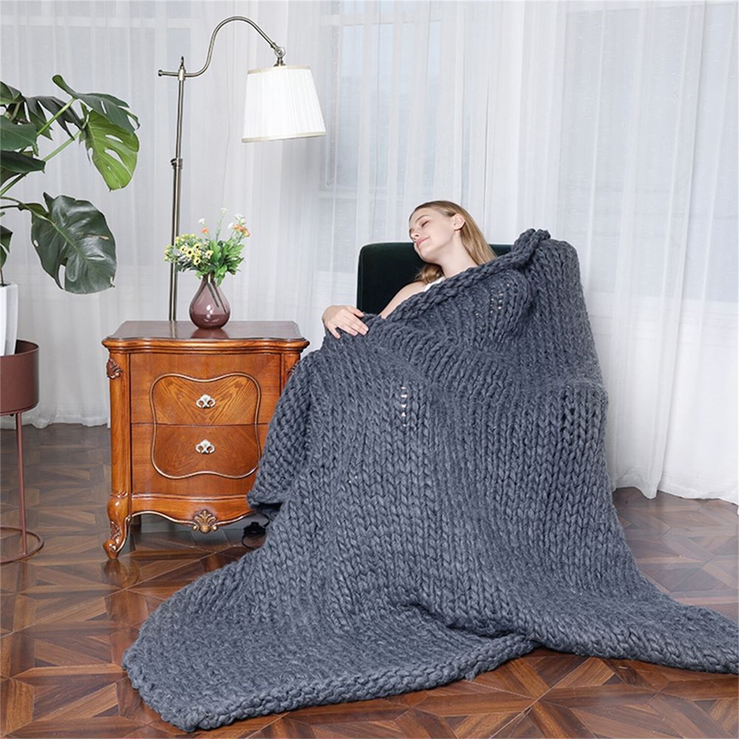 Warm new arrivals knitted blanket
