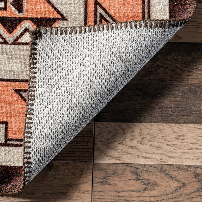 Nuloom Calliope SpinClean Bohemian Machine Washable Area Rug