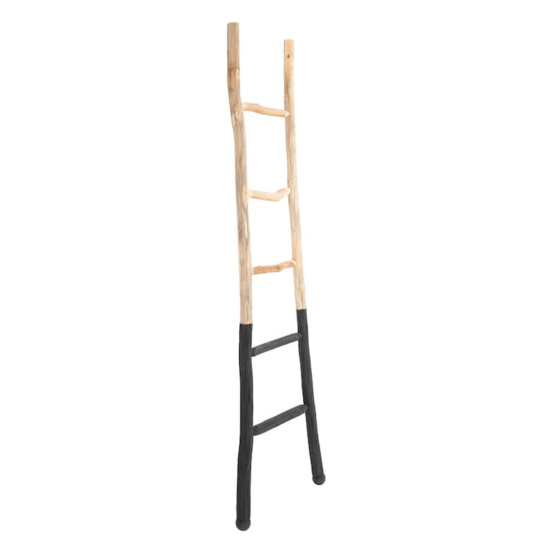 Solid Wood Decorative Blanket Ladder,