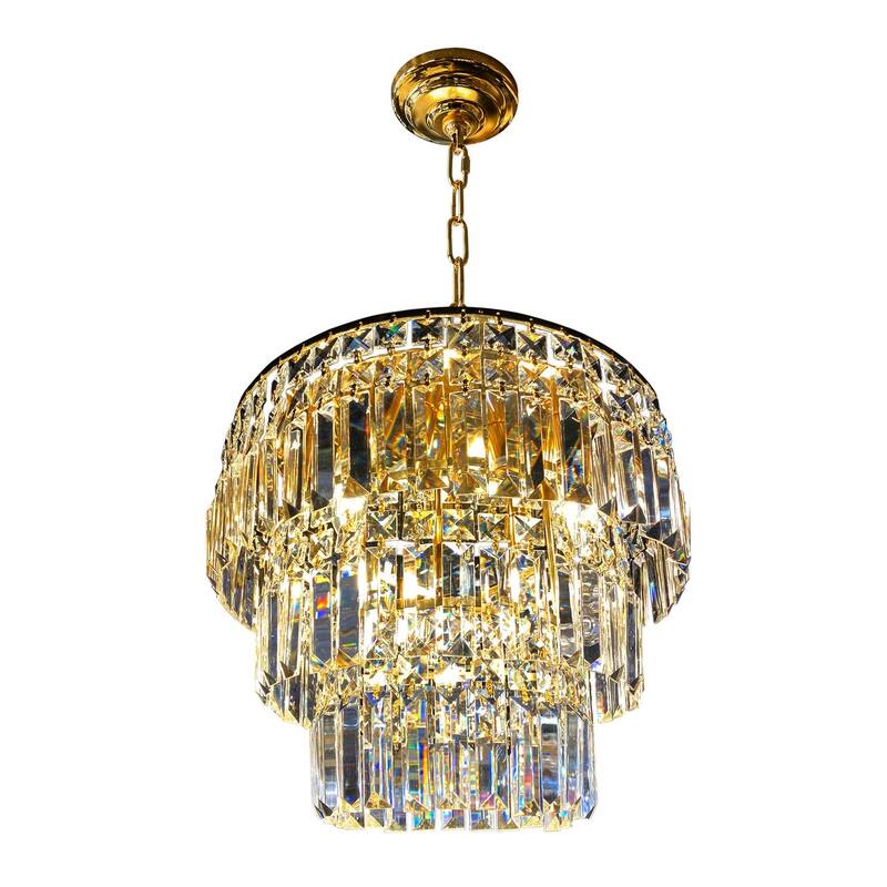 Luxury Crystal Chandelier Flush Mount