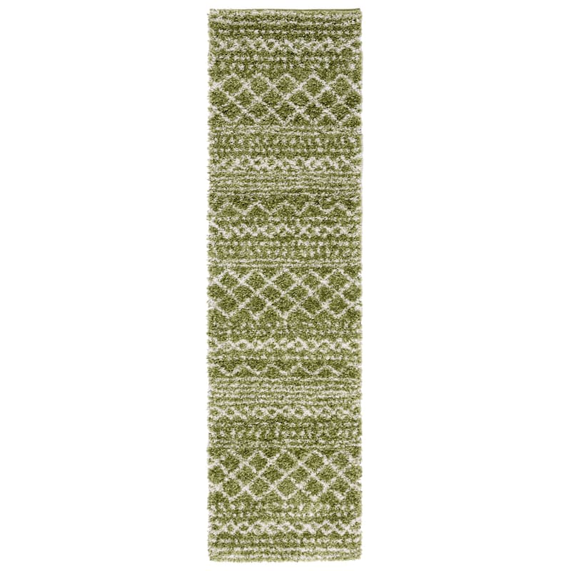 SAFAVIEH Arizona Shag Lotta Moroccan 1.2-inch Thick Rug