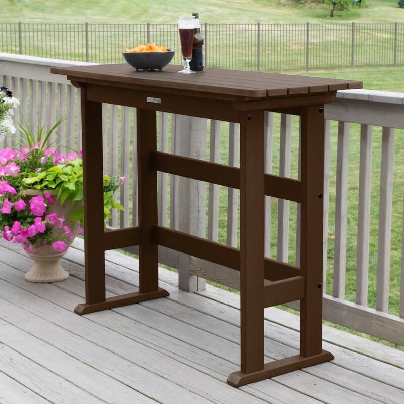 Lehigh Eco-friendly Balcony Table - Bar-height