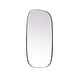 preview thumbnail 5 of 9, Elegant Lighting MR2B2440 Brynn 24" W x 40" H Modern Oval Bathroom