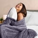 preview thumbnail 65 of 88, Bare Home Sherpa Fleece Blanket - Reversible Plush Bed Blanket