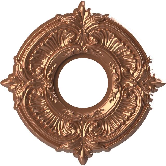 3 1/2" Inside Diameter - Attica Thermoformed PVC Ceiling Medallion