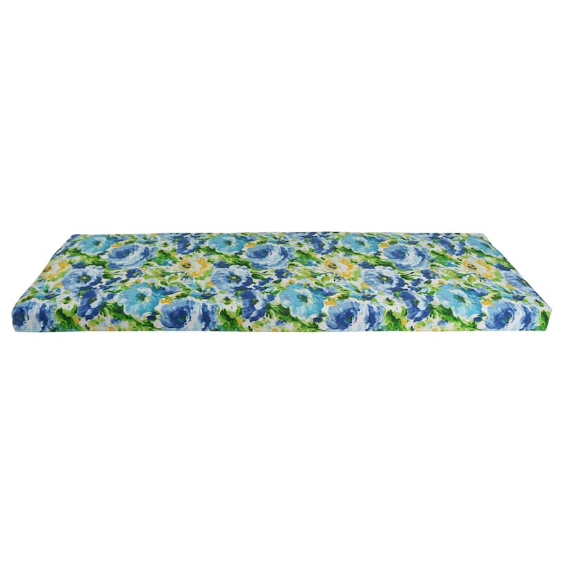 Blazing Needles 63-inch All-Weather Bench Cushion - 63 x 19
