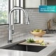 preview thumbnail 88 of 147, Kraus 2-Function 1-Handle 1-Hole Pulldown Sprayer Brass Kitchen Faucet