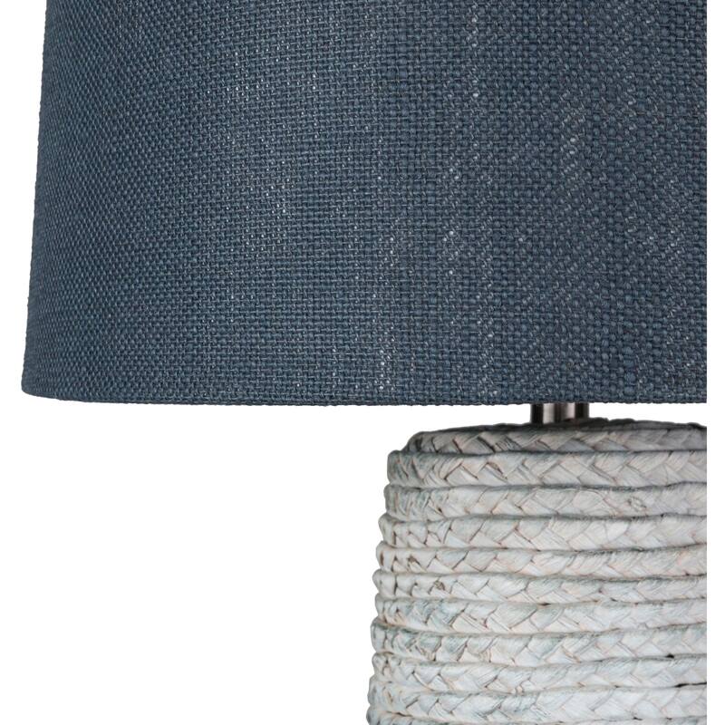 Sabeen Blue Transitional Table Lamp