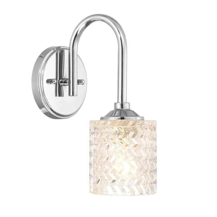Acroma 1-light Dimmable Armed Sconce Wall Sconce